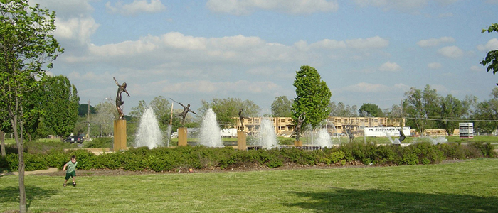 Waterworks Park Fountain