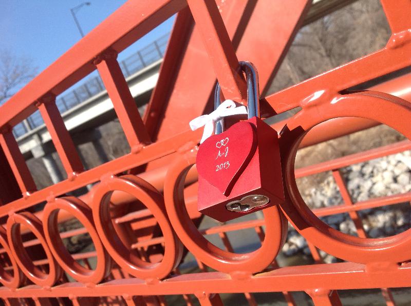 Parks Spotlight: Red Bridge Love Locks