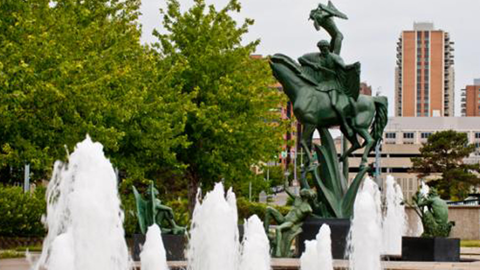 William Volker Memorial Fountain