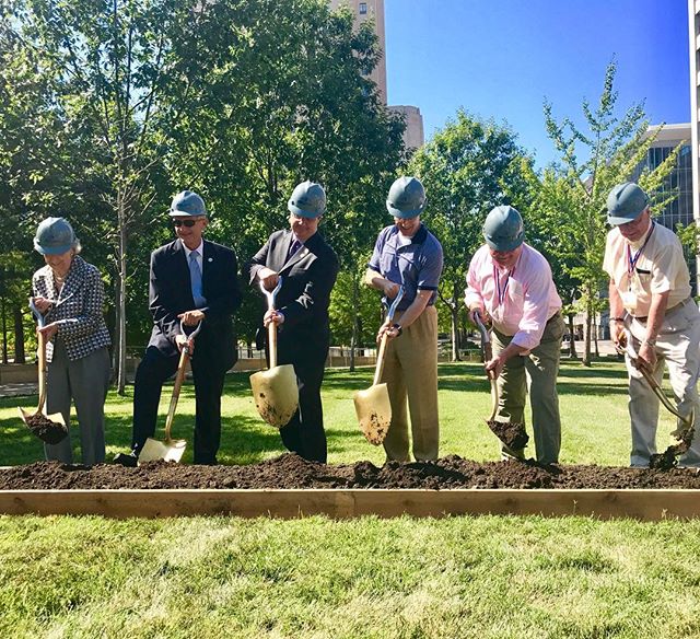 Ground Breaking for Native Sons and Daughters of KC Monument