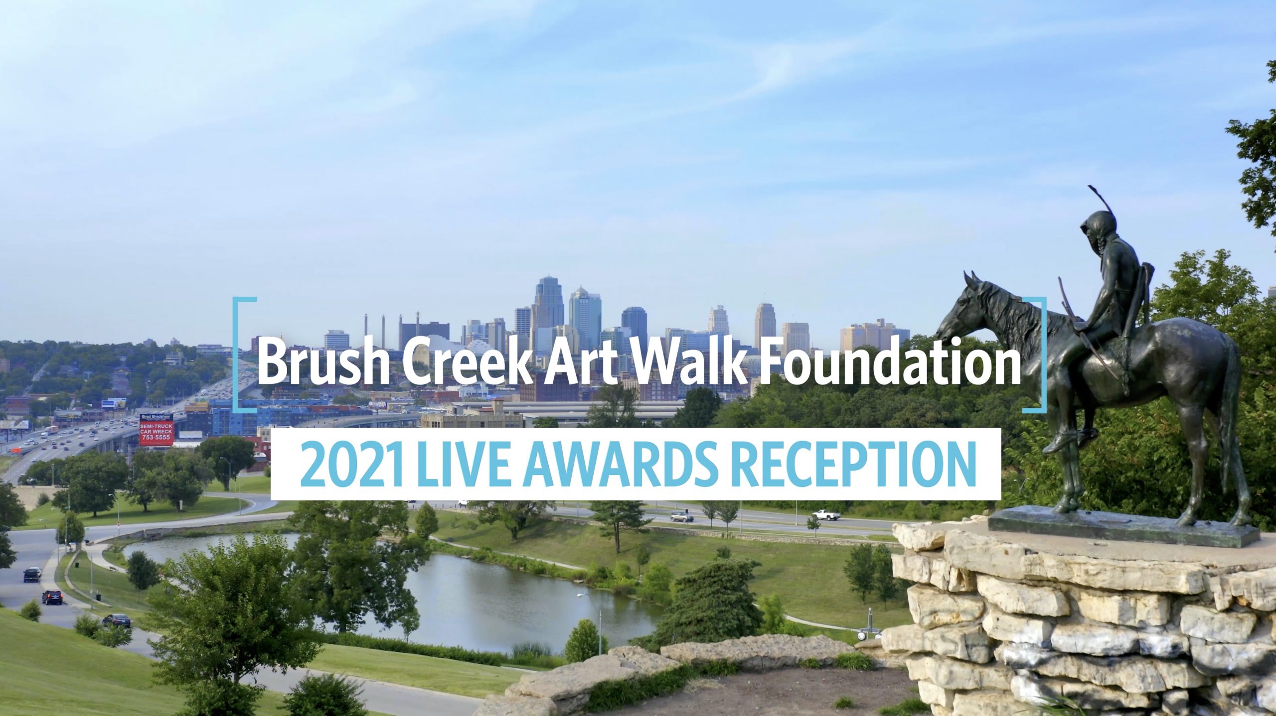 Brush Creek Art Walk Foundation 2021 Live awards