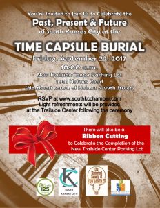 Time Capsule Burial Invitation