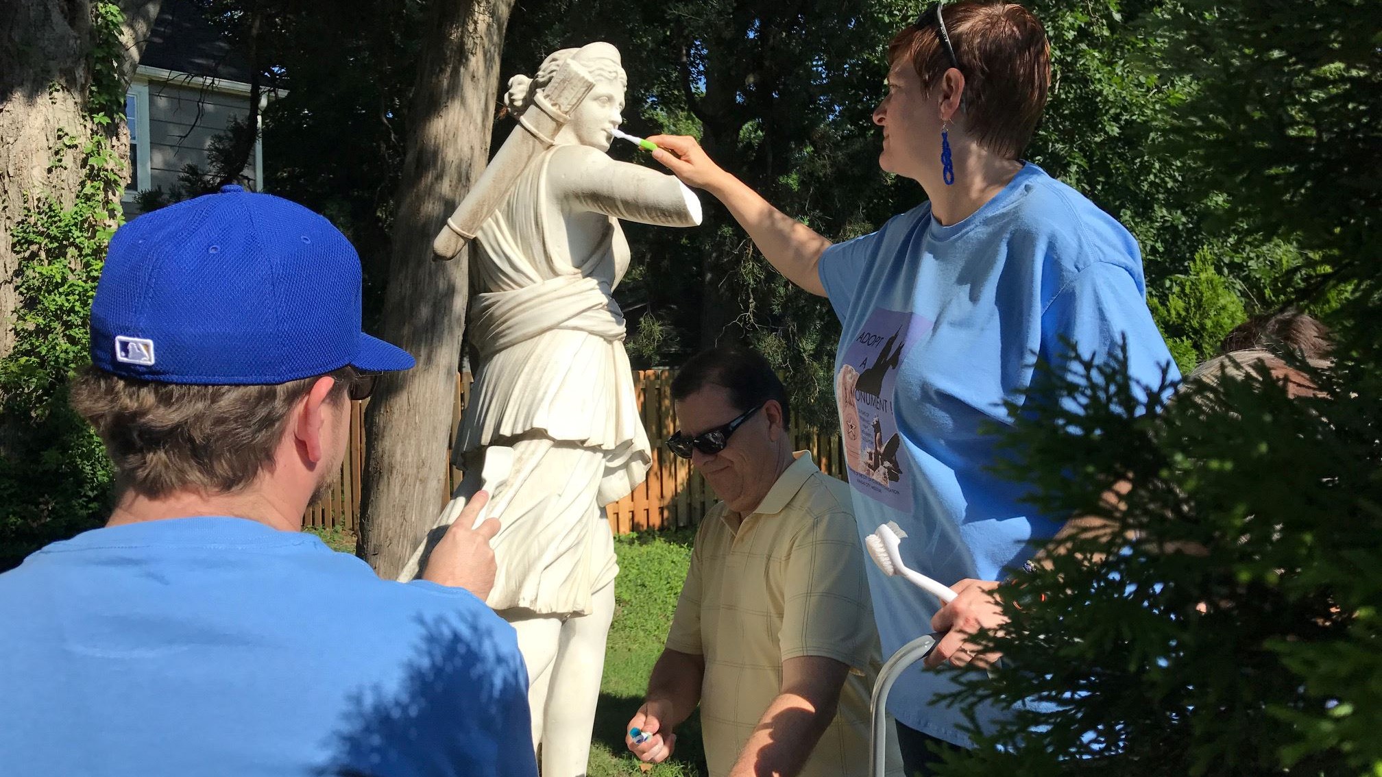 Local Conservators Help Neighbors Protect Public Art