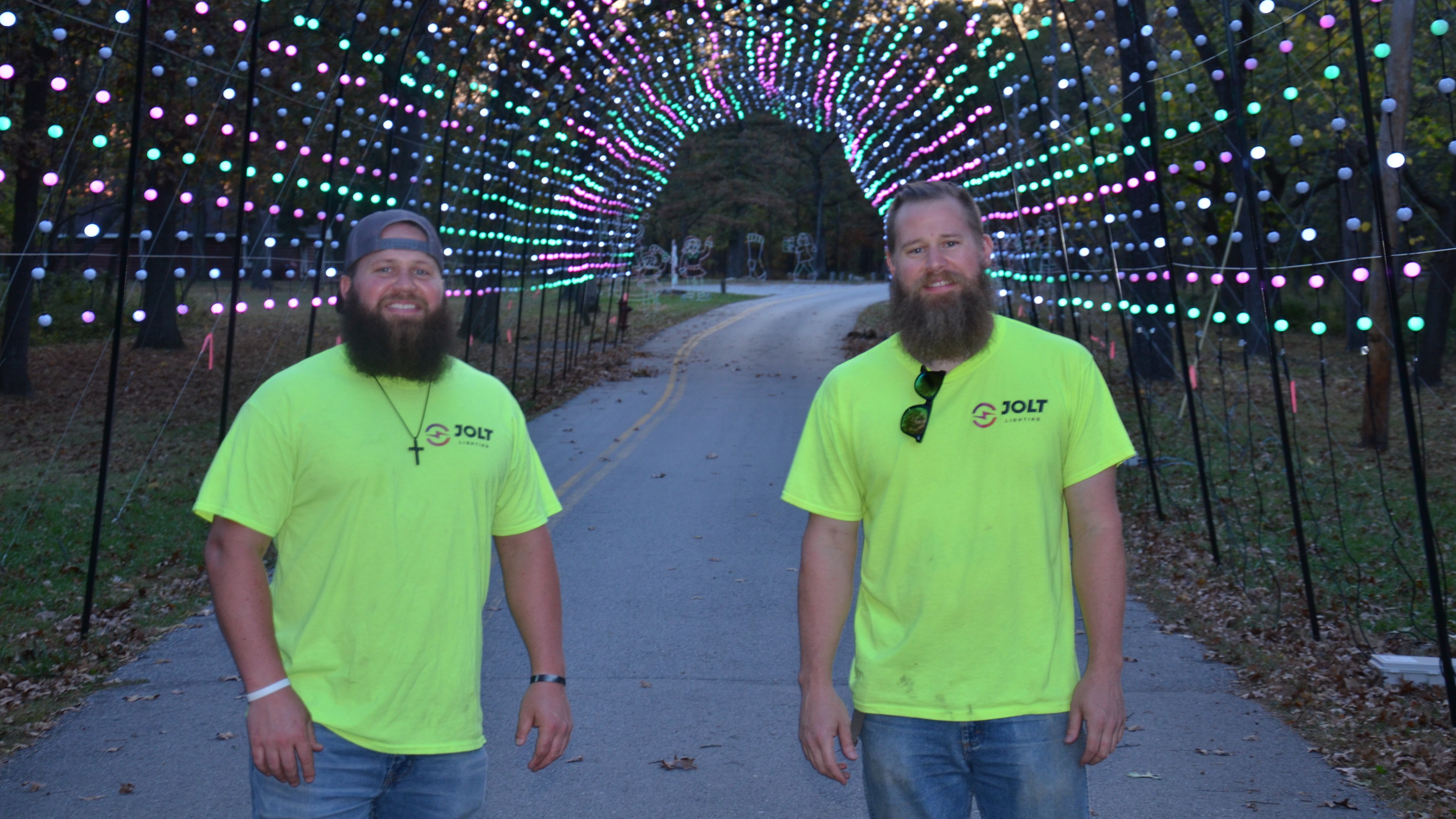 Brothers Work Day and Night to Create Winter Magic in Swope Park