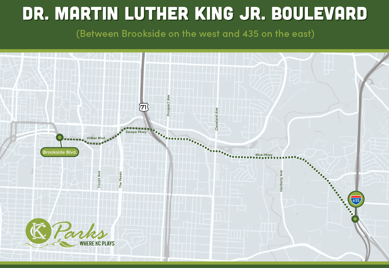 NEWS: KC Parks Board Votes to Rename a Stretch of Road in Honor of Dr. Martin Luther King Jr.