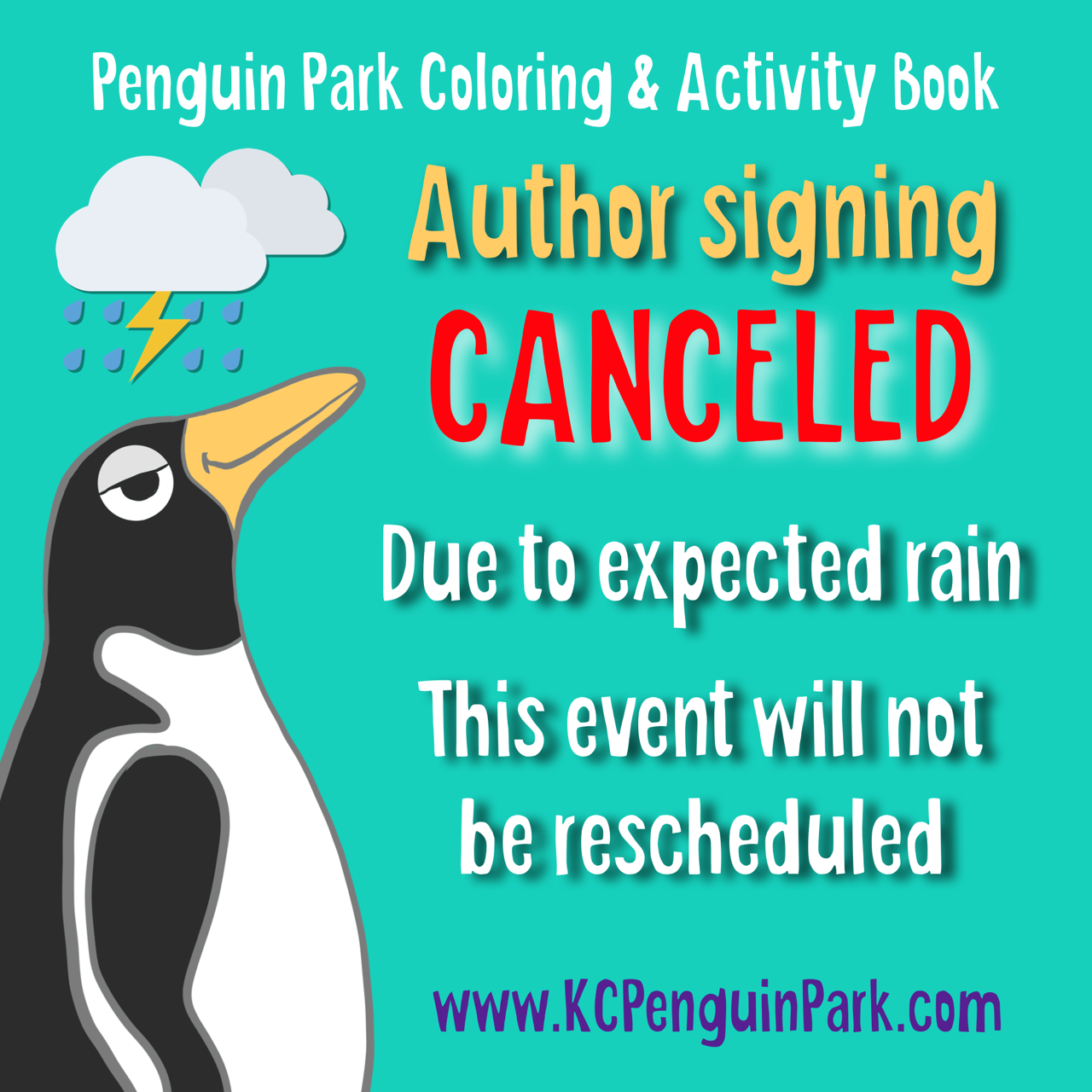 CANCELED: Penguin Park Coloring & Activity Book Signing