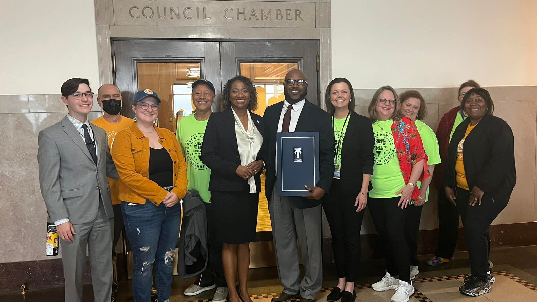 Mayor Quinton Lucas and Kansas City, Missouri City Council Recognize Collective Impact of KC Parks Ambassadors